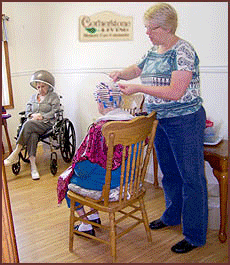 Cornerstone Living Senior Care offers Salon Care